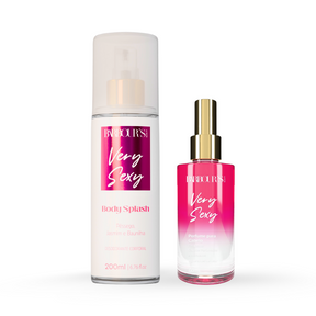 Kit Perfume de Cabelo e Body Splash - Very Sexy