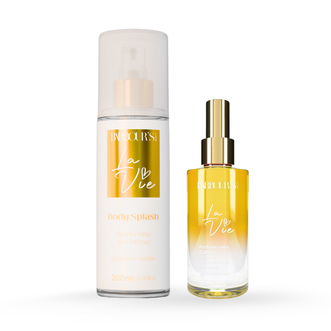 Kit Perfume de Cabelo e Body Splash - La Vie