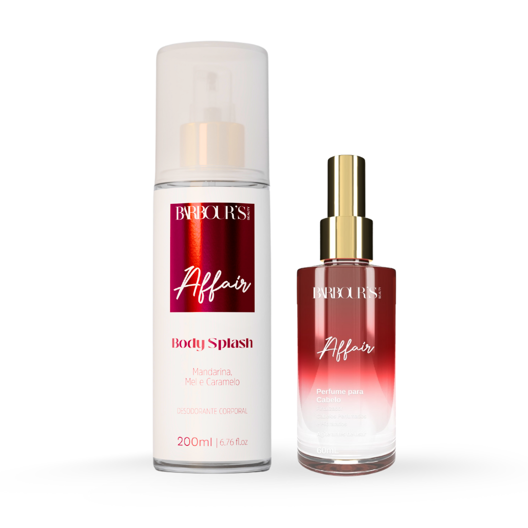 Kit Perfume de Cabelo e Body Splash - Affair