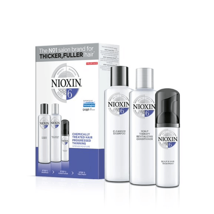 Kit de Tratamento Contra Afinamento Capilar Nioxin Loyalty Sistema 6