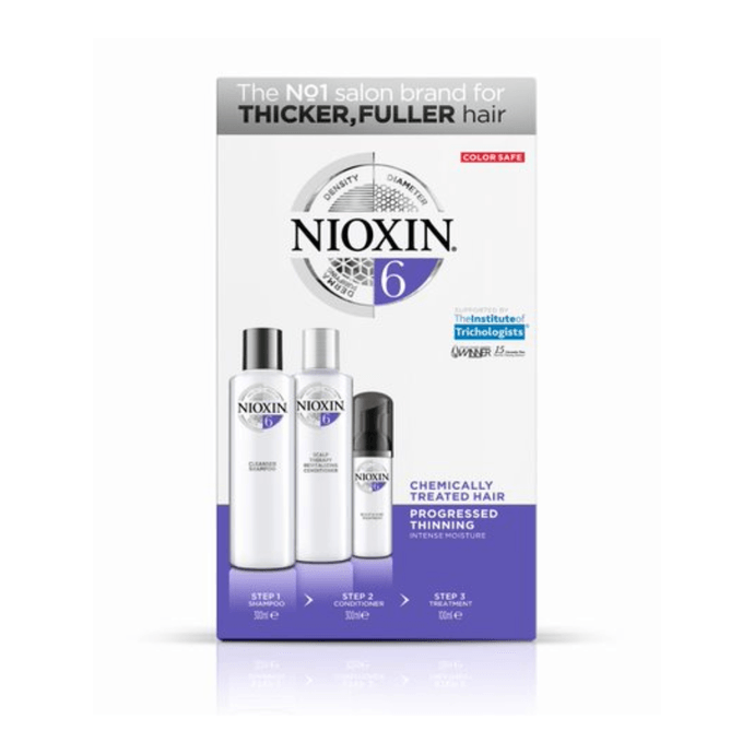 Kit de Tratamento Contra Afinamento Capilar Nioxin Loyalty Sistema 6