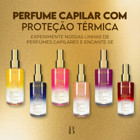 Kit 6 Perfumes para Cabelo (6 produtos)