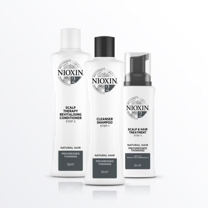 Kit de Tratamento Contra Afinamento Capilar Nioxin Loyalty Sistema 2