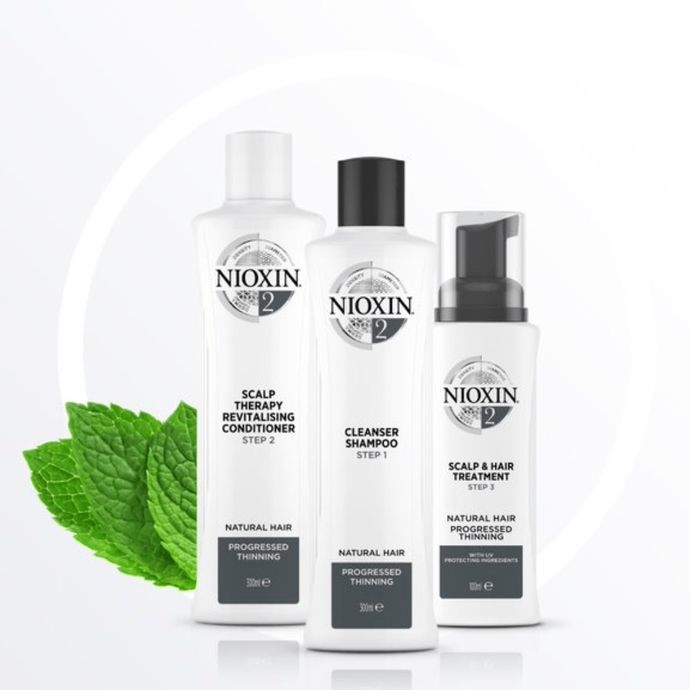Kit de Tratamento Contra Afinamento Capilar Nioxin Loyalty Sistema 2