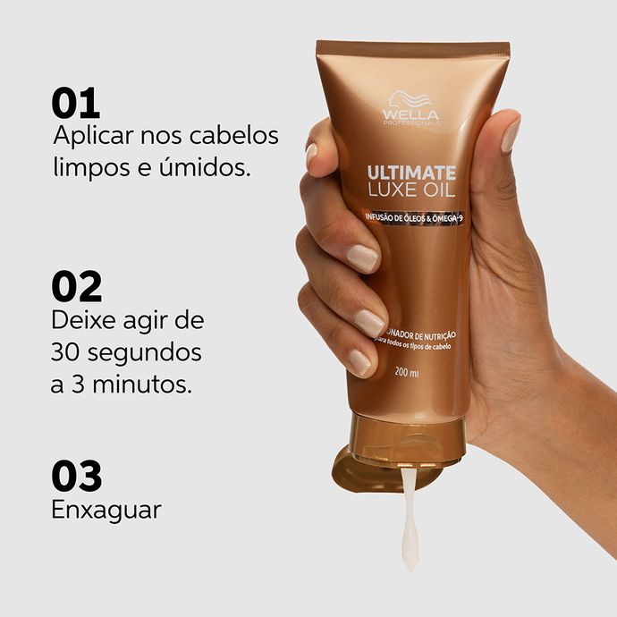 Compartilhar  Favorito Condicionador Wella Professionals Ultimate Luxe Oil 1000ml