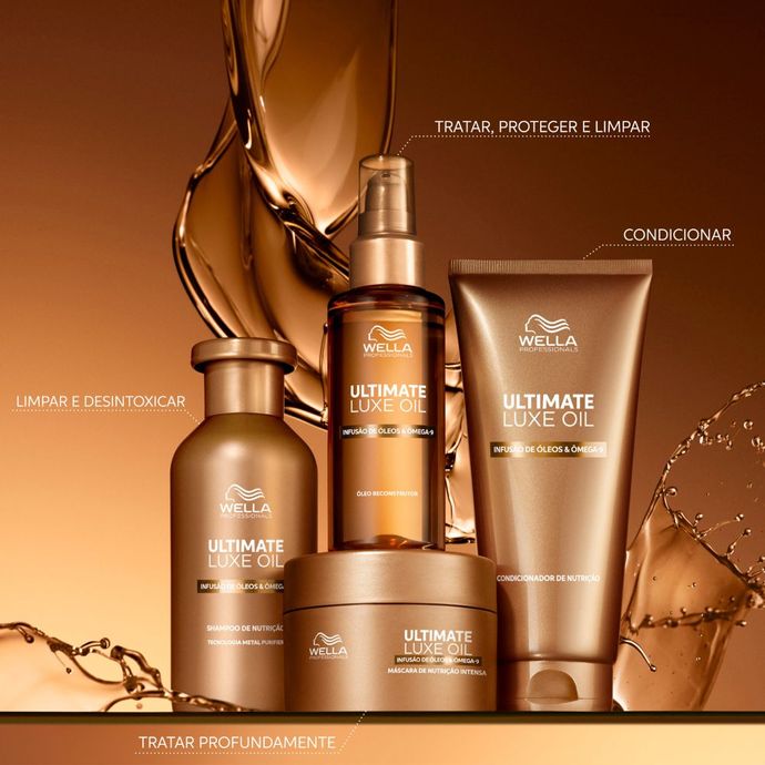 Compartilhar  Favorito Condicionador Wella Professionals Ultimate Luxe Oil 1000ml