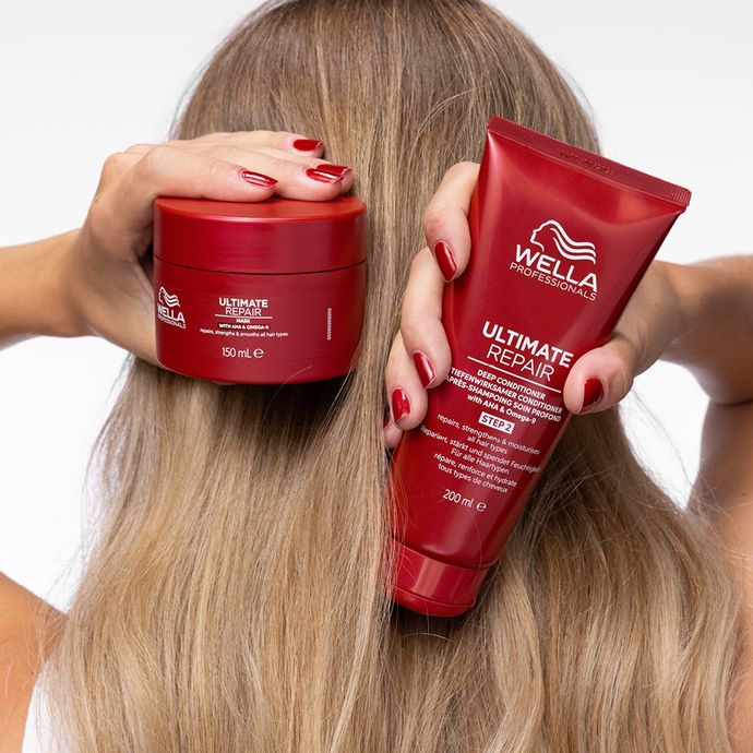Compartilhar  Favorito Máscara Wella Ultimate Repair 500ml