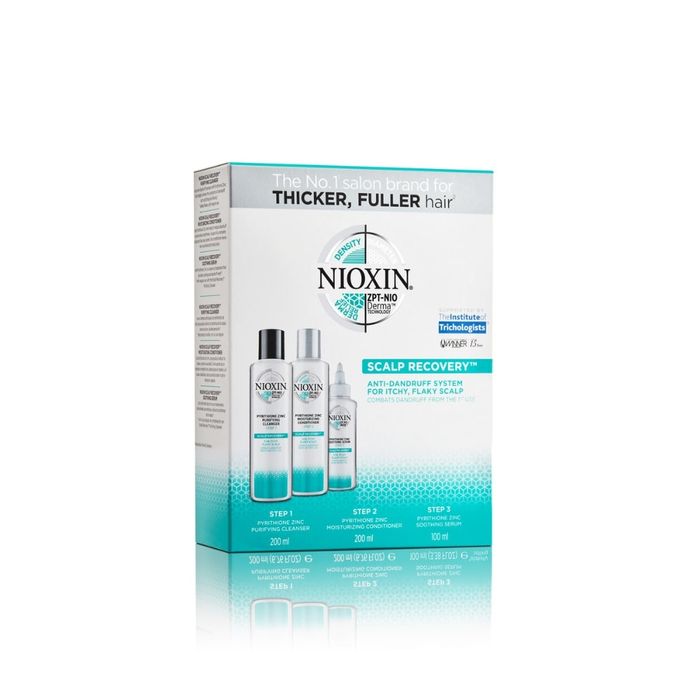 Kit Nioxin Scalp Recovery Sistema Anti-Caspa 200+200+100ml