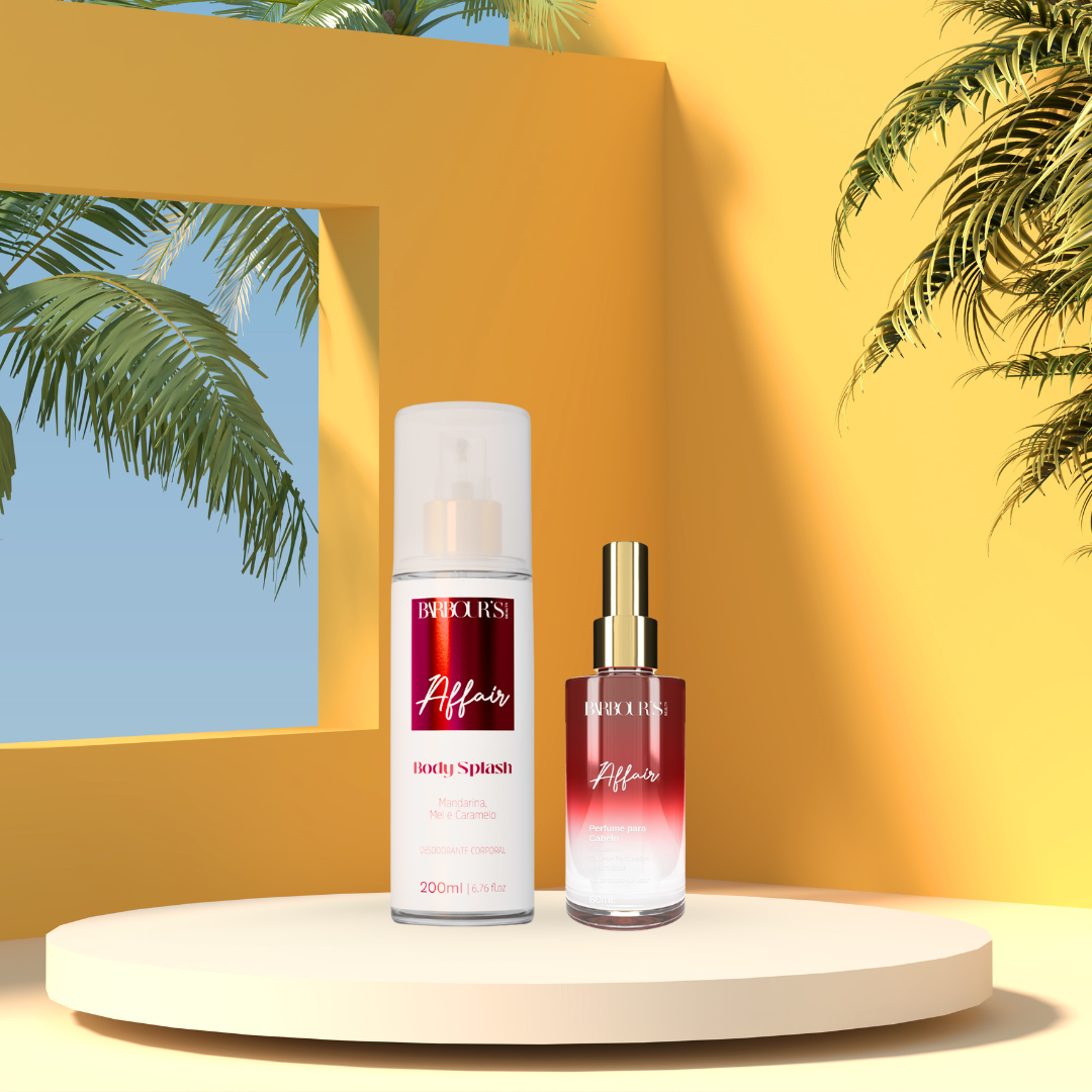 Kit Perfume de Cabelo e Body Splash - Affair