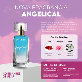 Perfume para cabelo Angelical / finalizador termoativo