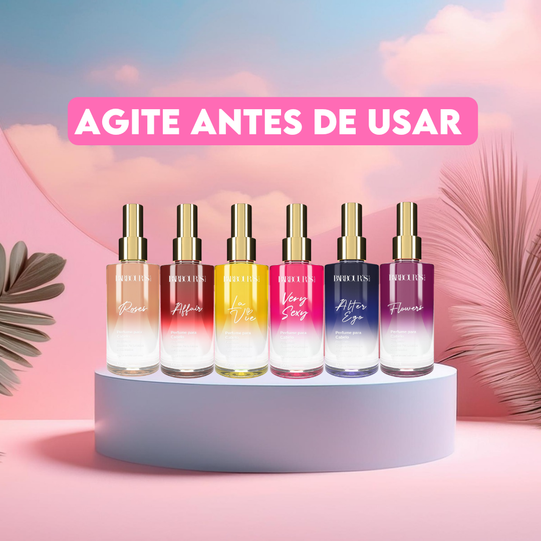 Kit 2 Perfumes de Cabelo - Alter Ego e Roses