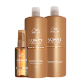 Kit Ultimate Luxe Oil Litro Shampoo + Condicionador + Óleo