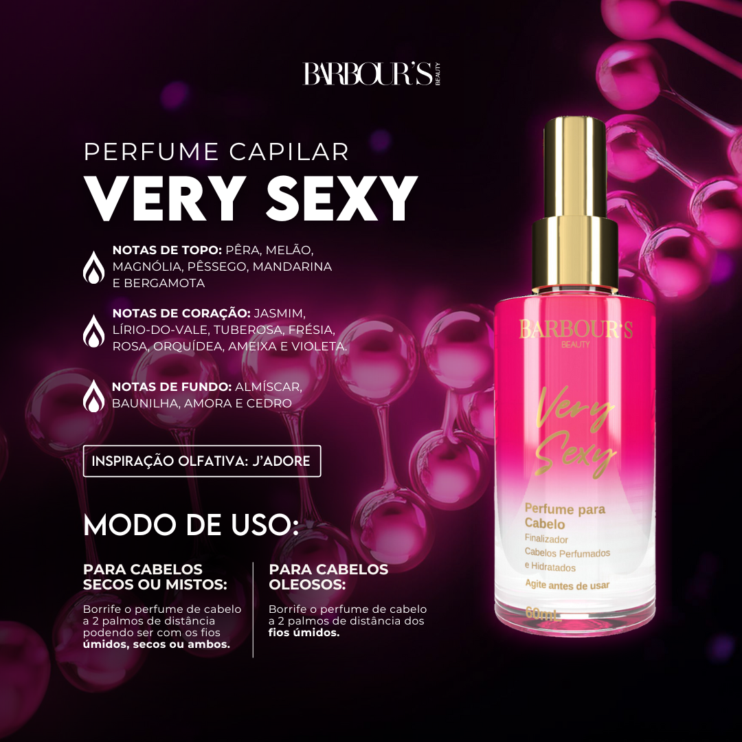 Kit 2 Perfumes de Cabelo - La Vie e Very Sexy