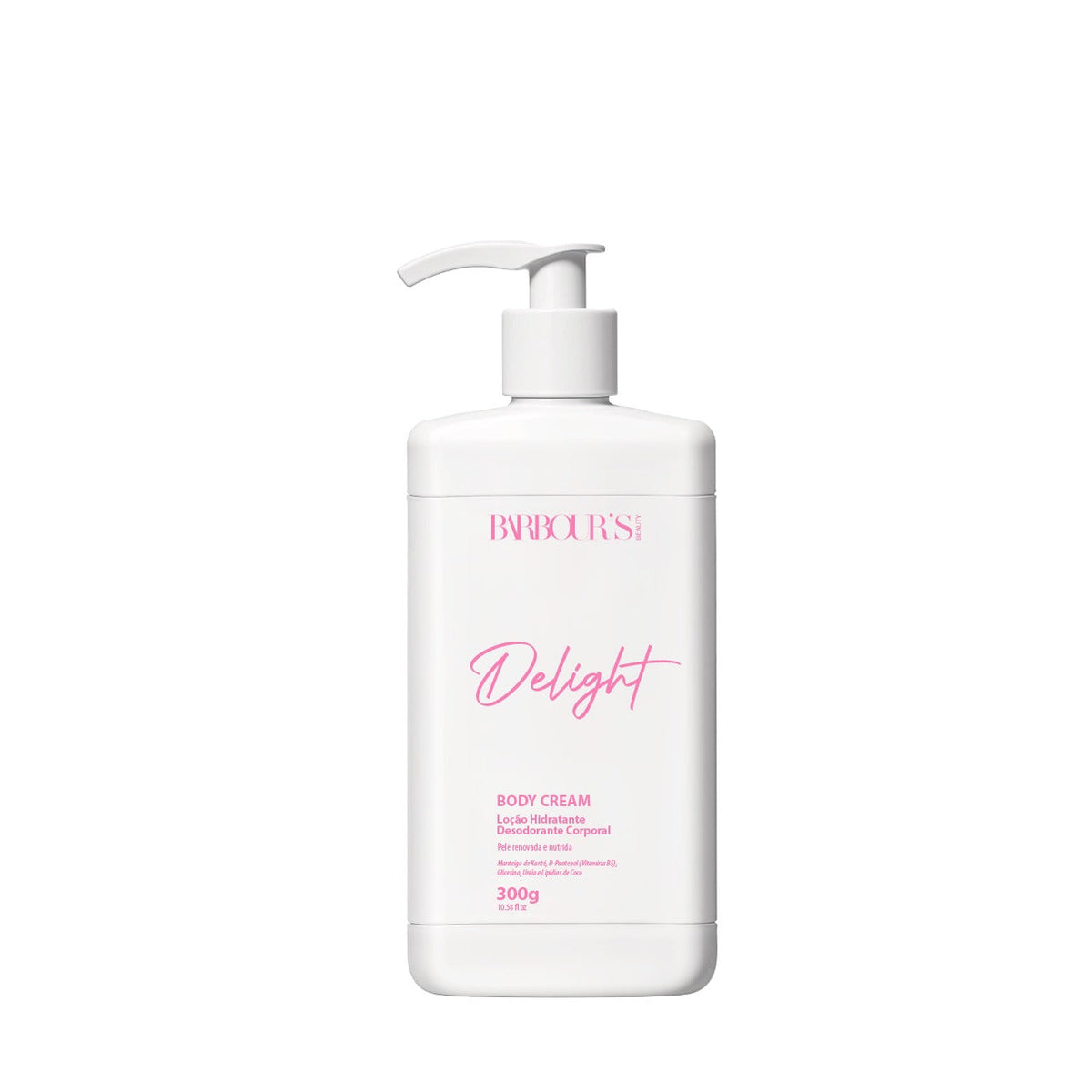 Body Cream Delight  - Loção Desodorante Hidratante Corporal