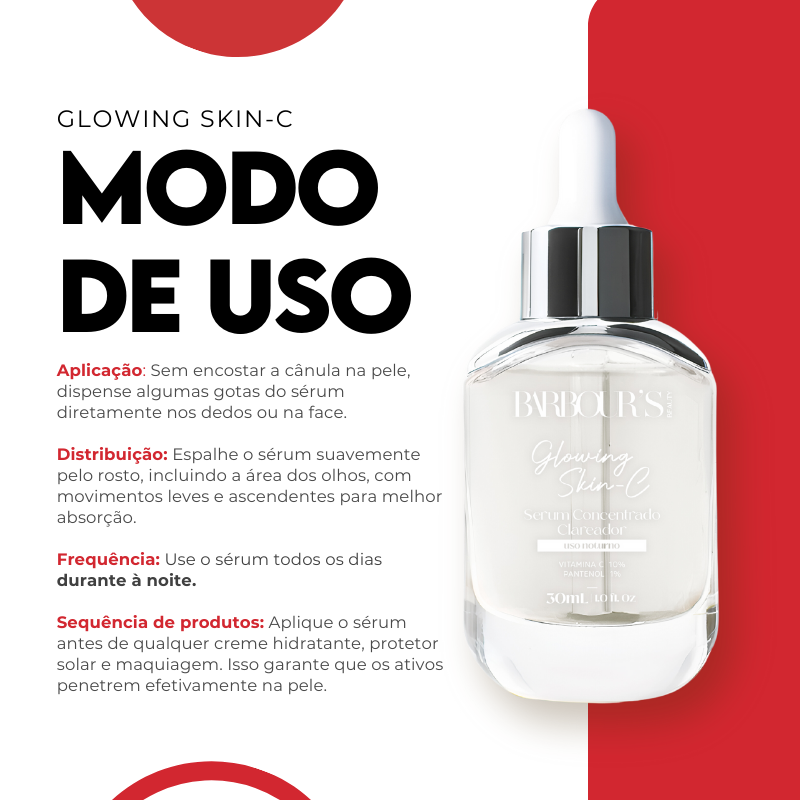 Glowing Skin-C - Sérum Concentrado Clareador