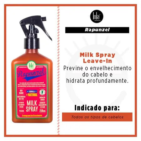 Lola From Rio  Rapunzel Milk Spray - Leave-In - 250ml