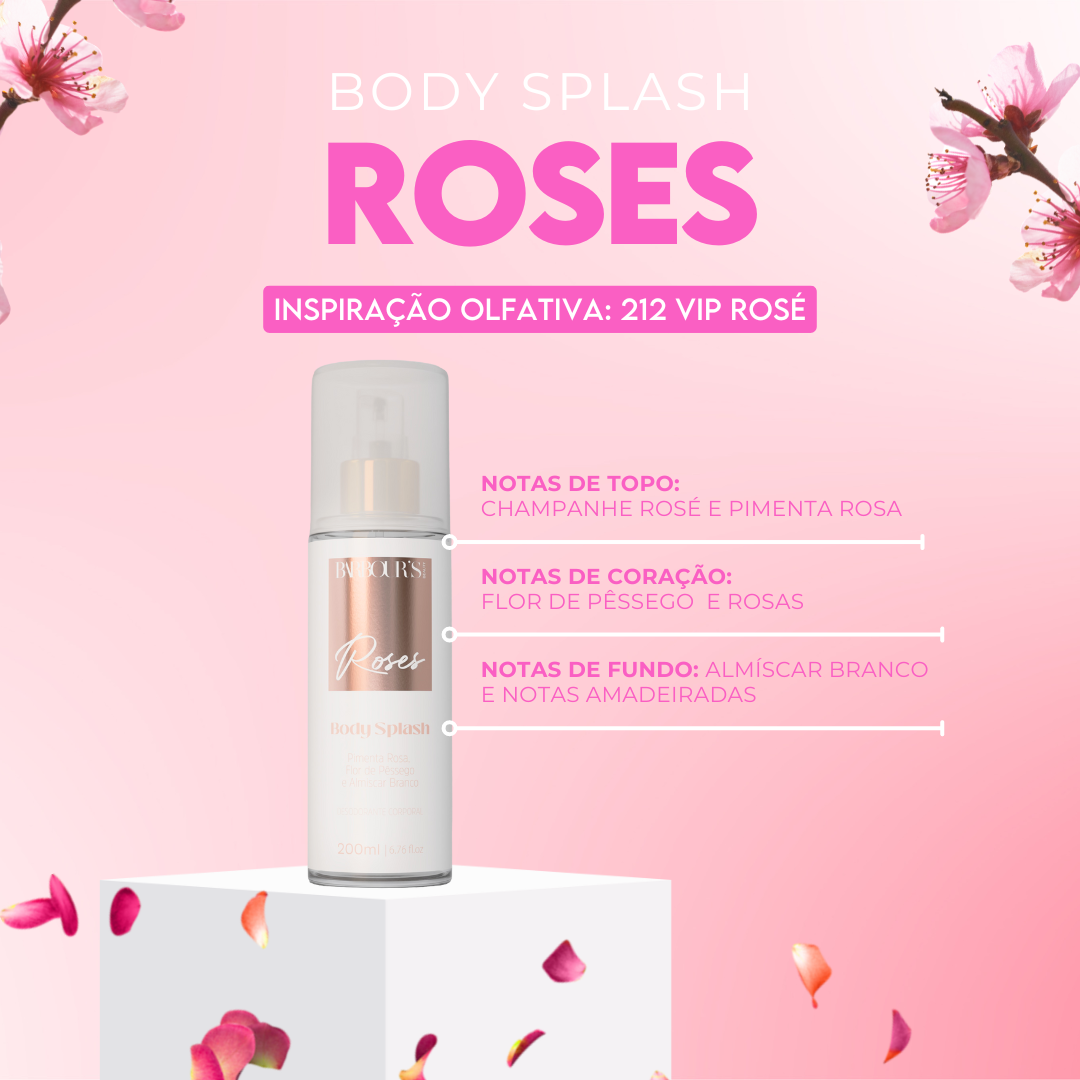 Body Splash Roses - Deo Colônia